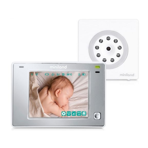 miniland digimonitor 3.5" touch Quick Manual