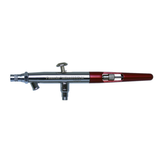 paasche MIL Instructions And Parts List