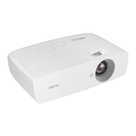 BenQ W1090 User Manual
