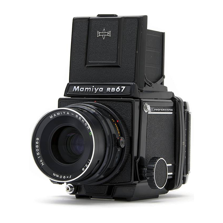 Mamiya RB67 Pro S User Manual