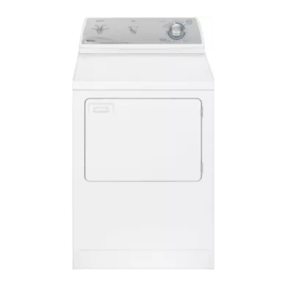 Maytag MDE2706AYW Use And Care Manual