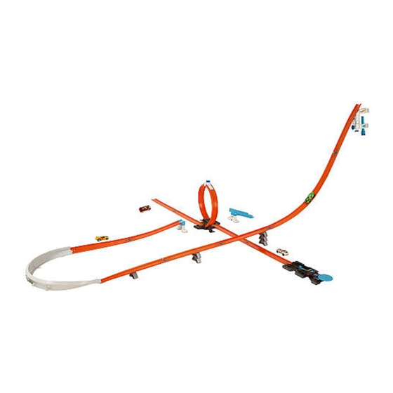 Mattel Hot Wheels TRACK BUILDER DPF21 Builder's Manual