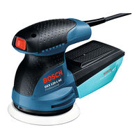 Bosch GEX 125-1 A Professional Original Instructions Manual