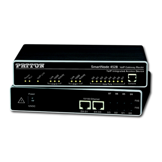Patton SmartNode 4520 Series Quick Start Manual