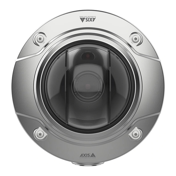 Axis Q35 Series Installation Manual