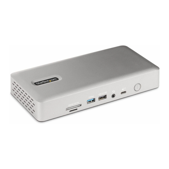 StarTech.com 132N-TB4USB4DOCK Quick Start Manual