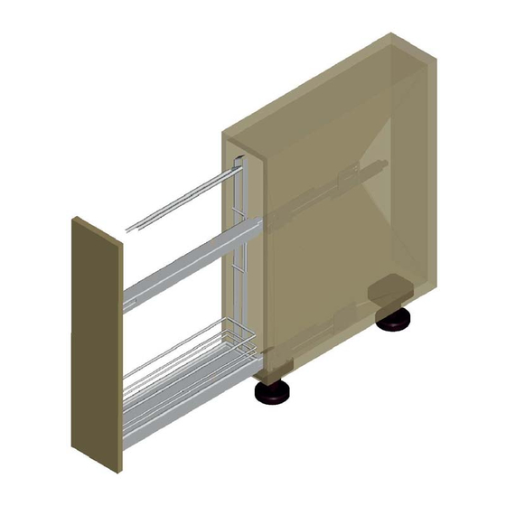 Kesseböhmer clever storage No.15 3D-X Mounting Instructions