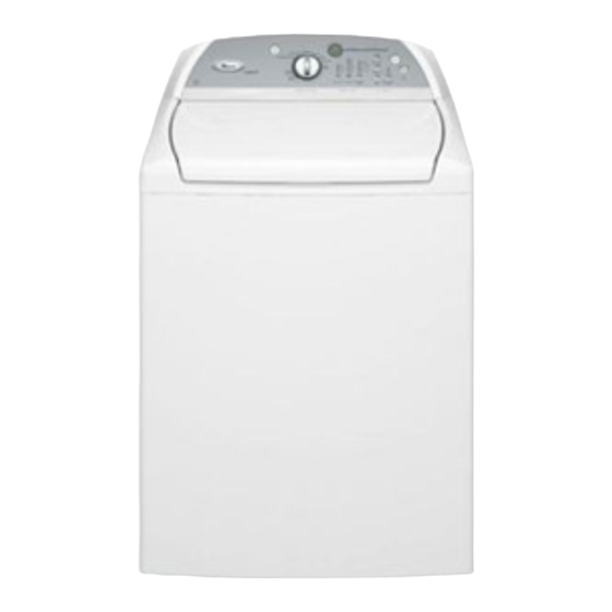 Whirlpool Cabrio WTW6300SW2 Use & Care Manual