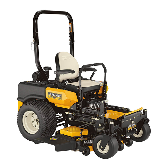 Cub Cadet Commercial 23HP Operator's And Service Manual