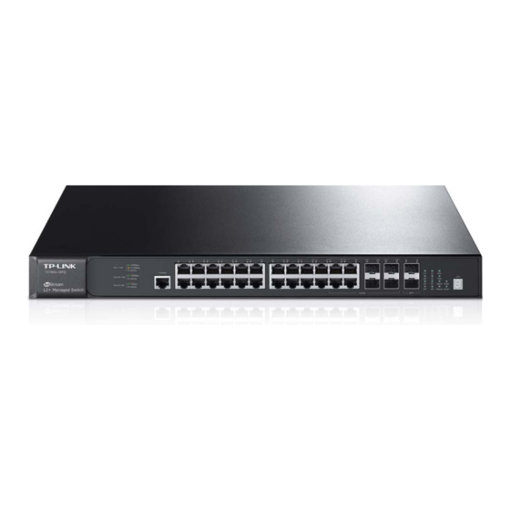 TP-Link T2700G-28TQ Cli Reference Manual