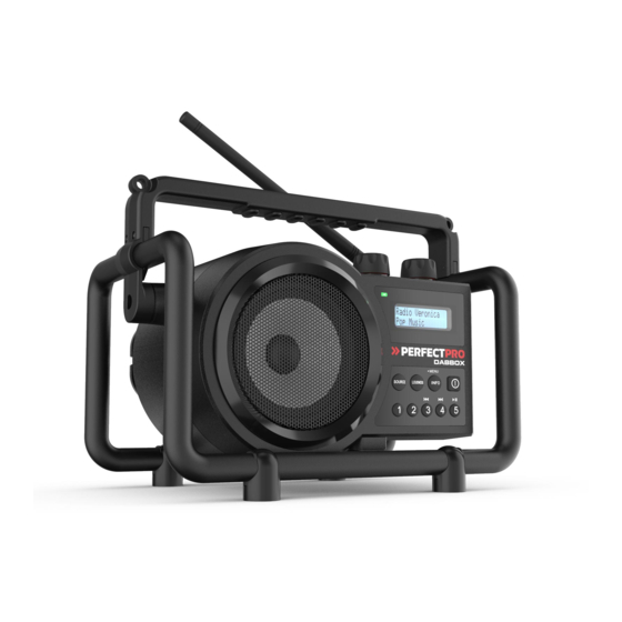 PERFECTPRO DAB+BOX2 Operating	 Instruction