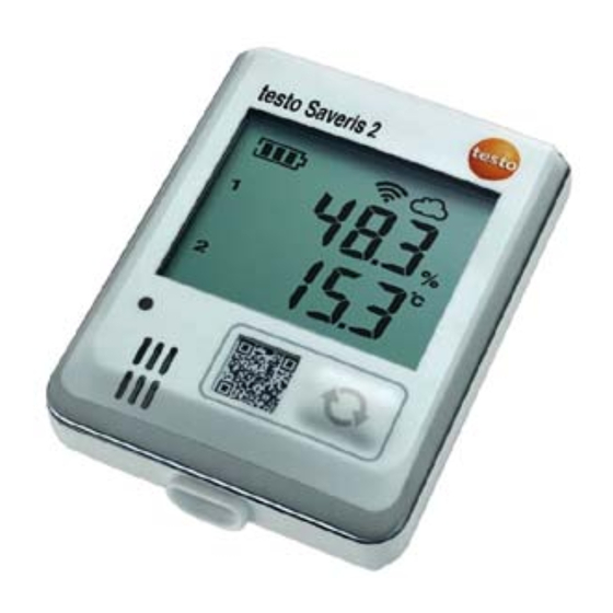 TESTO Saveris H1 User Manual