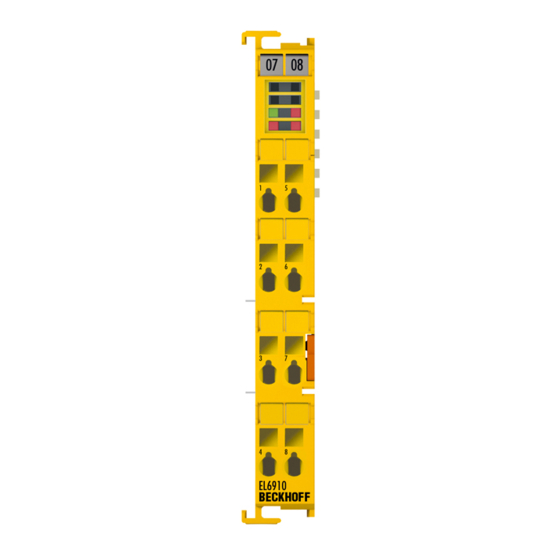 Beckhoff EL6910 Operation Manual