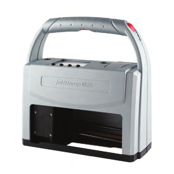 Reiner jetStamp 1025 Operating Manual