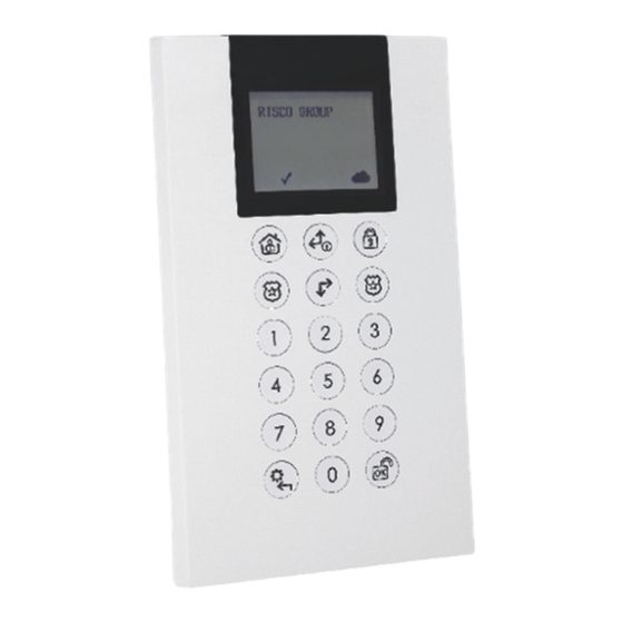 Risco RW432KPP Installation And User Manual