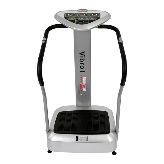 Christopeit Sport VIBRO I Assembly And Exercise Instructions