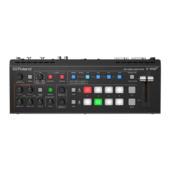 Roland V-1HD+ Reference Manual