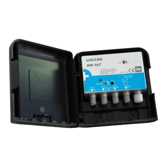 Alcad AM-167 Manual
