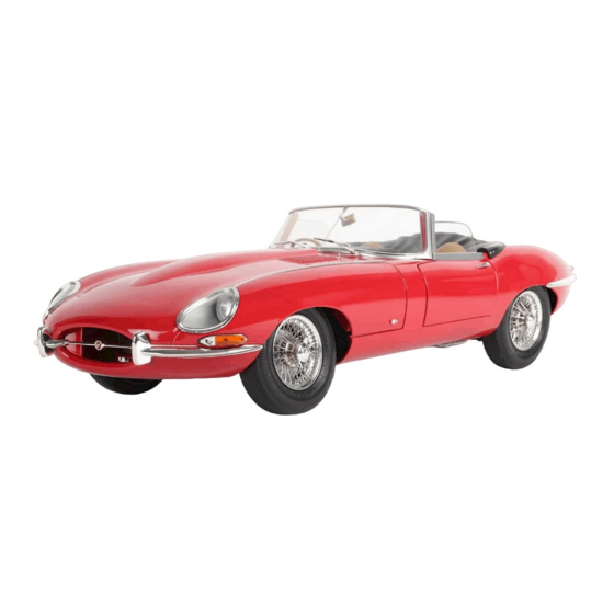 Agora Models JAGUAR E-TYPE Build Instructions