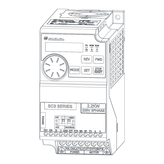 Shihlin electric SC3-043-7.5K/11KF User Manual