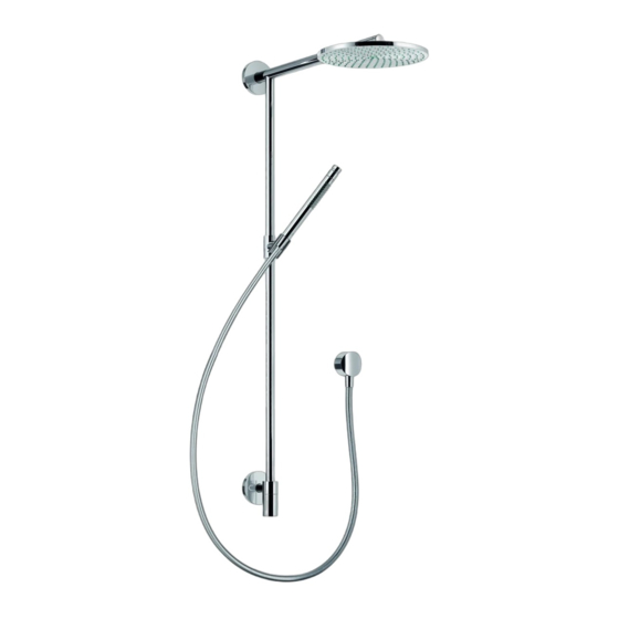 Hans Grohe Raindance Connect 27164 1 Series Installation/User Instructions/Warranty