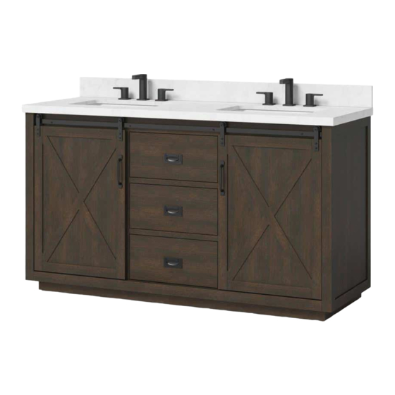 Home Decorators Collection HAWKLEY HDPPR60V Assembly Instructions Manual