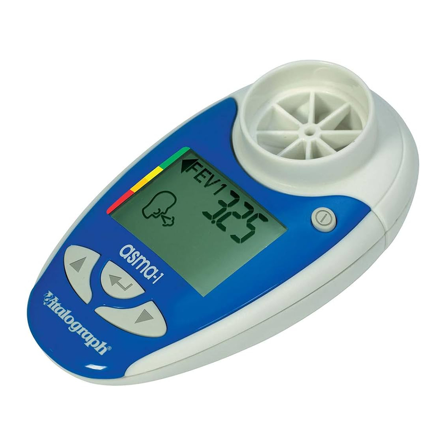 Vitalograph copd-6 - COPD Screener Quick Start Guide