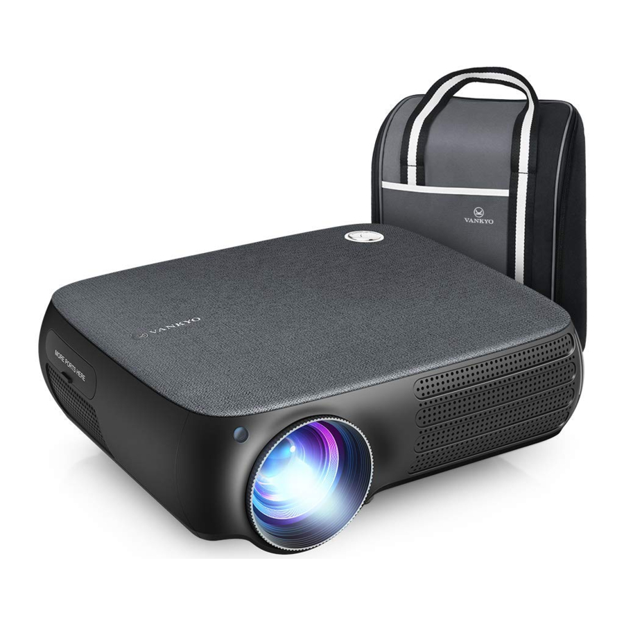 Vankyo Performance V610 - Projector Manual