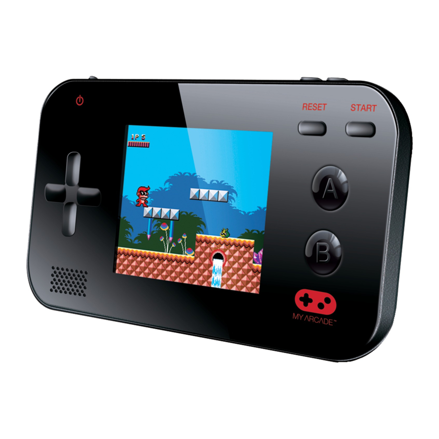 My Arcade GAMER V PORTABLE - Game Console Manual