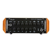 Fender ACOUSTASONIC ULTRALIGHT User Manual