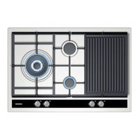 SIEMENS Gas hob Operating Instructions Manual