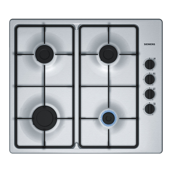 Siemens Hob Instruction Manual