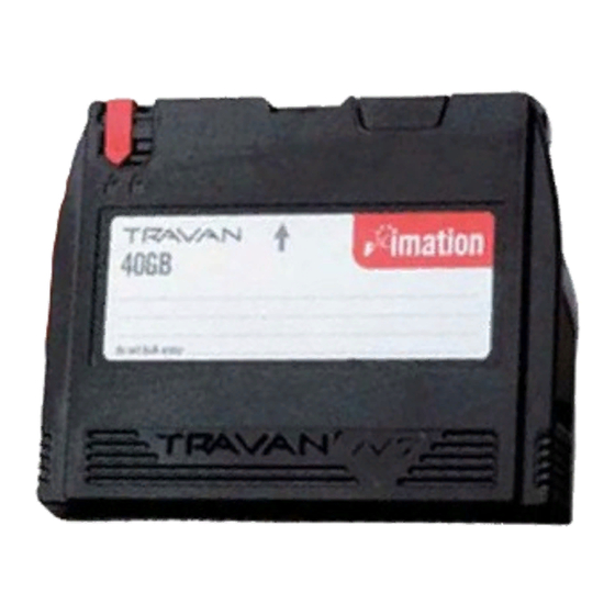 Imation Travan User Manual