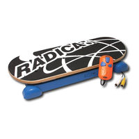 Radica Games Play TV Skateboarder Instruction Manual
