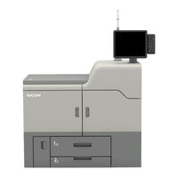 Ricoh Pro C7200SL Operating Instructions Manual