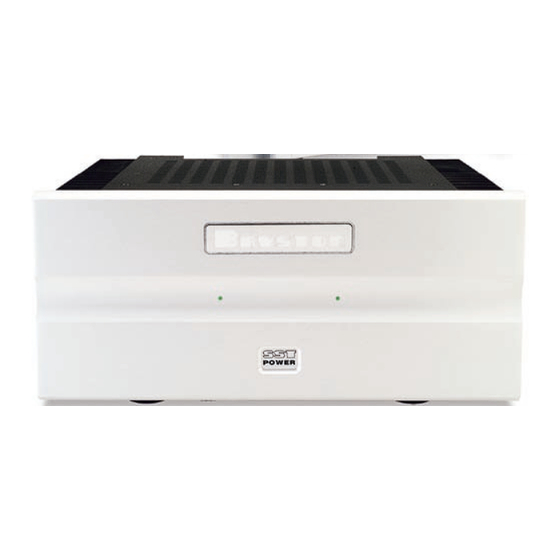 Bryston SST CSERIES Brochure & Specs