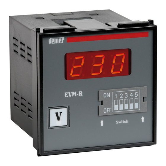 Vemer EVM-2DIN User Manual