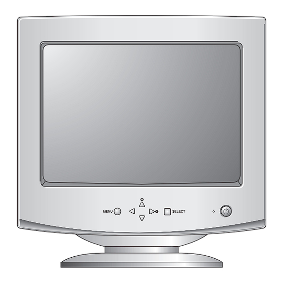 NEC MultiSync FE772 CRT Monitor White Manuals