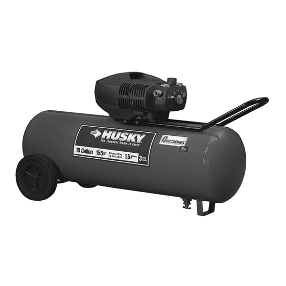 Husky Oilless, Single Stage, Direct Drive, Electric Air Compressors Operator's Manual
