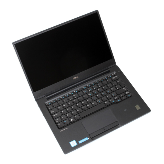 User Manuals: Dell Latitude 7370 Laptop Notebook