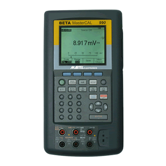 Beta masterCAL User Manual