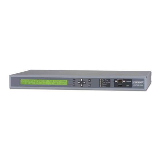 Meinberg LANTIME M300/GPS/2LNE/RPS Technical Reference