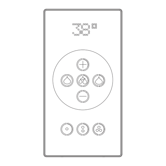 Bristan WavePlus Dual Outlet Touchpad Manuals