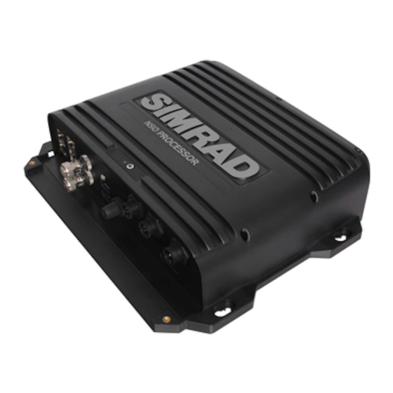 Simrad NSO evo2 Installation Manual