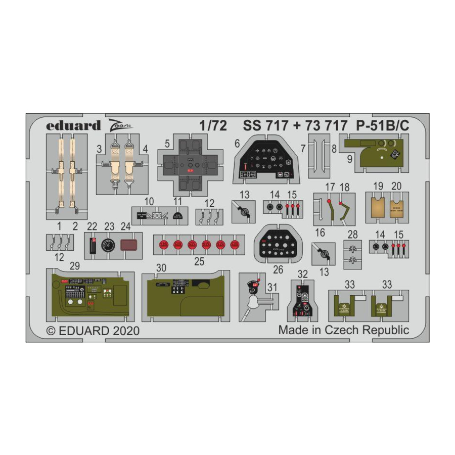 Eduard 73 717 Manual
