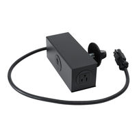 Muuto LINEAR TABLE POWER OUTLET Assembly Instruction