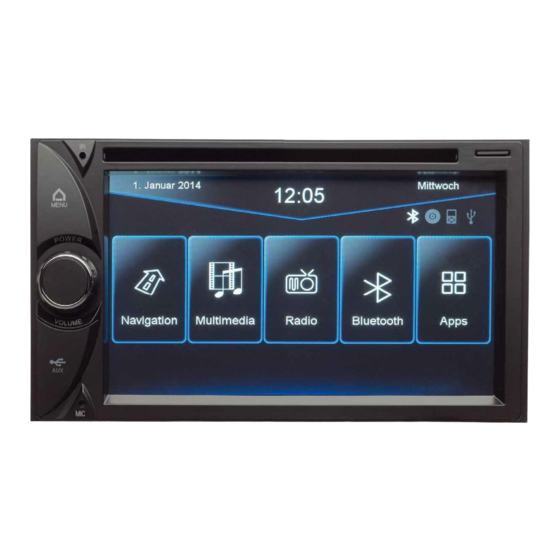ESX Vision Naviceiver VN620W Owner's Manual