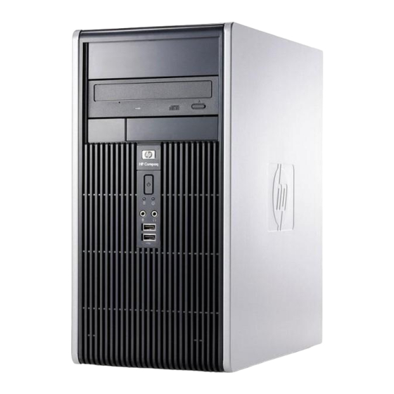 Compaq dc5750 Quickspecs