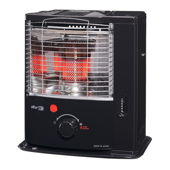 Toyotomi zibro RS-221 Operating Manual