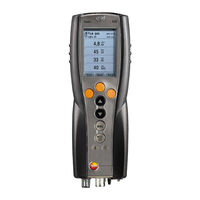 TESTO 400563 3341 Instruction Manual